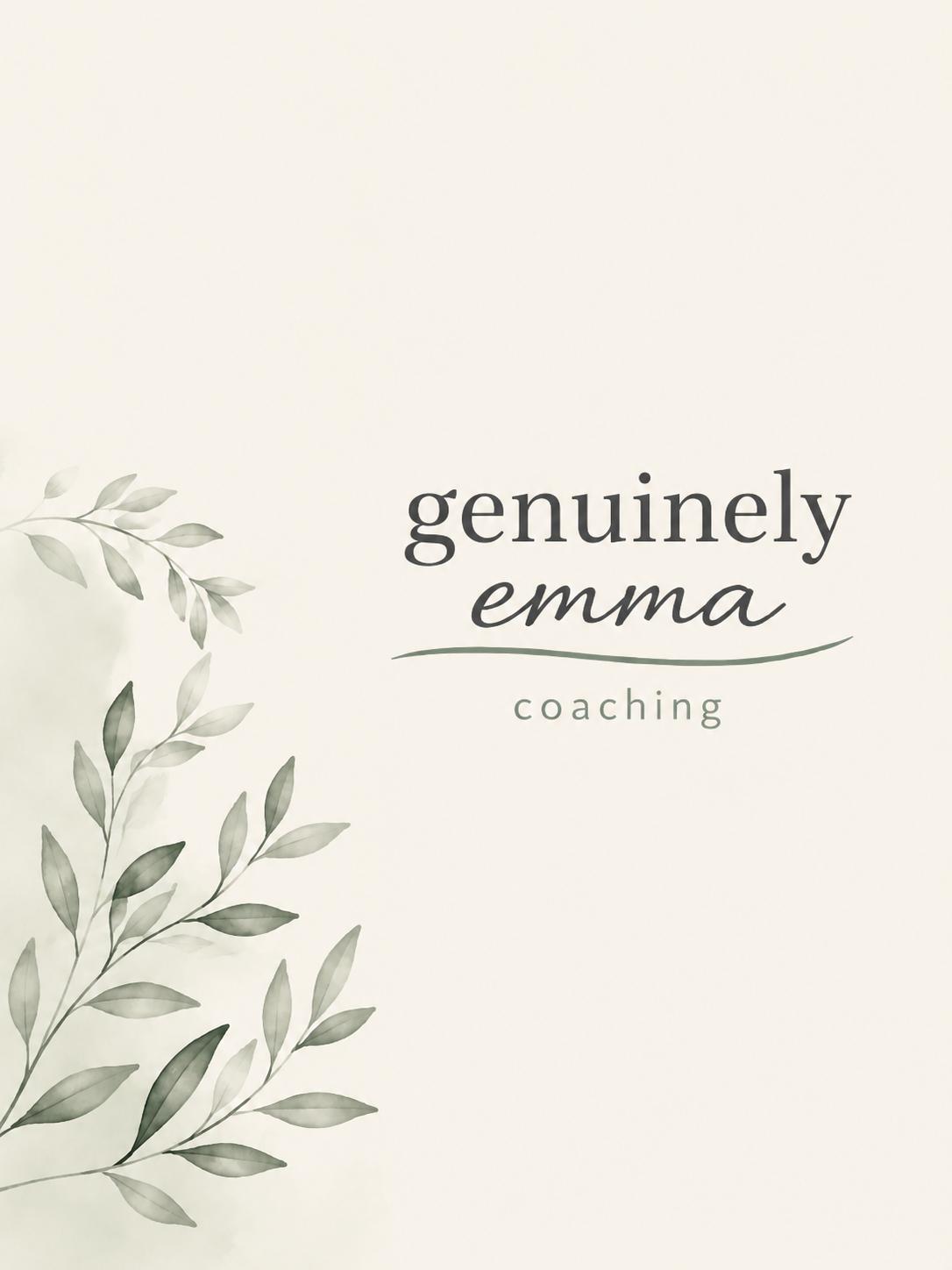 Genuinely Emma Coaching